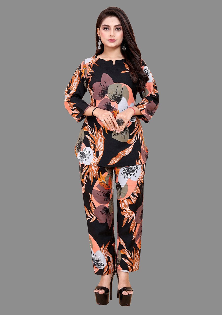 EKRIA Tropical Bloom Co - ord Set - EKRIA