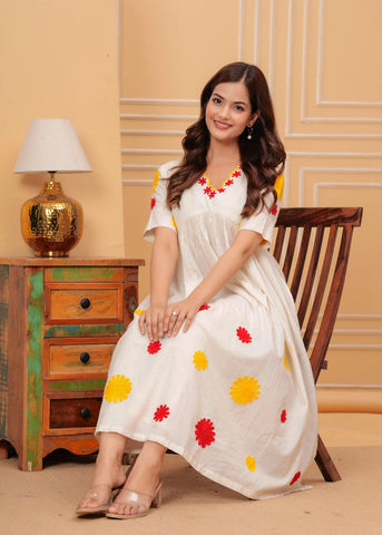 Bloom Embroidered Kurta Set