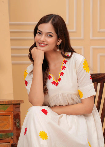 Bloom Embroidered Kurta Set