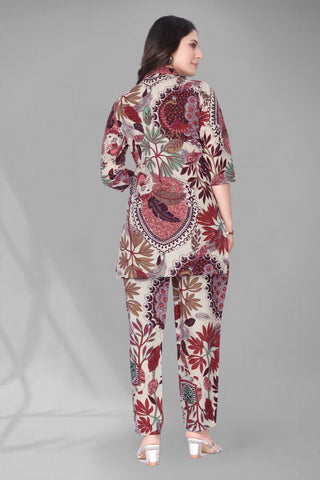 Botanical Cotton Co-ord Suit Set