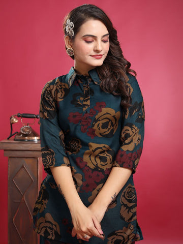 Kesariya Bloom Co-ord Set